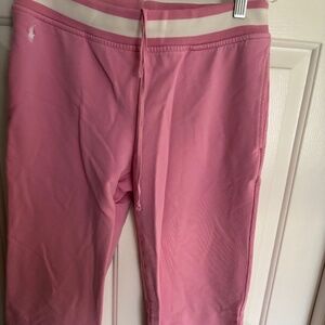 Ralph Lauren Sport Pink Sweatpants Size S